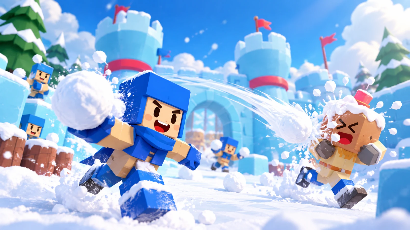 Snowblast Arena promotional artwork